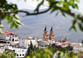 Vista parcial de Órgiva.