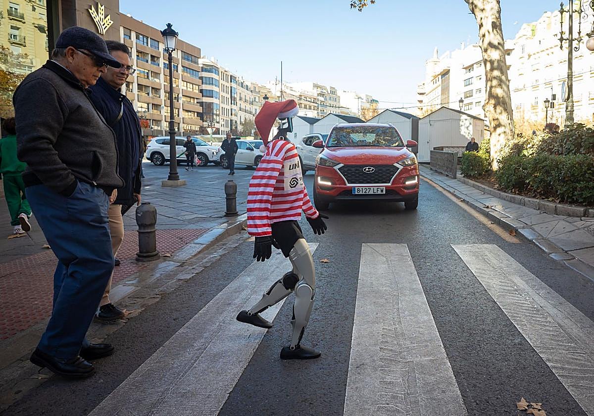 Imagen principal - El paseo del robot. 