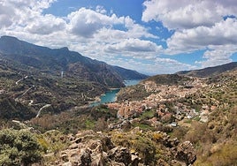 Panorámica de Güéjar Sierra.