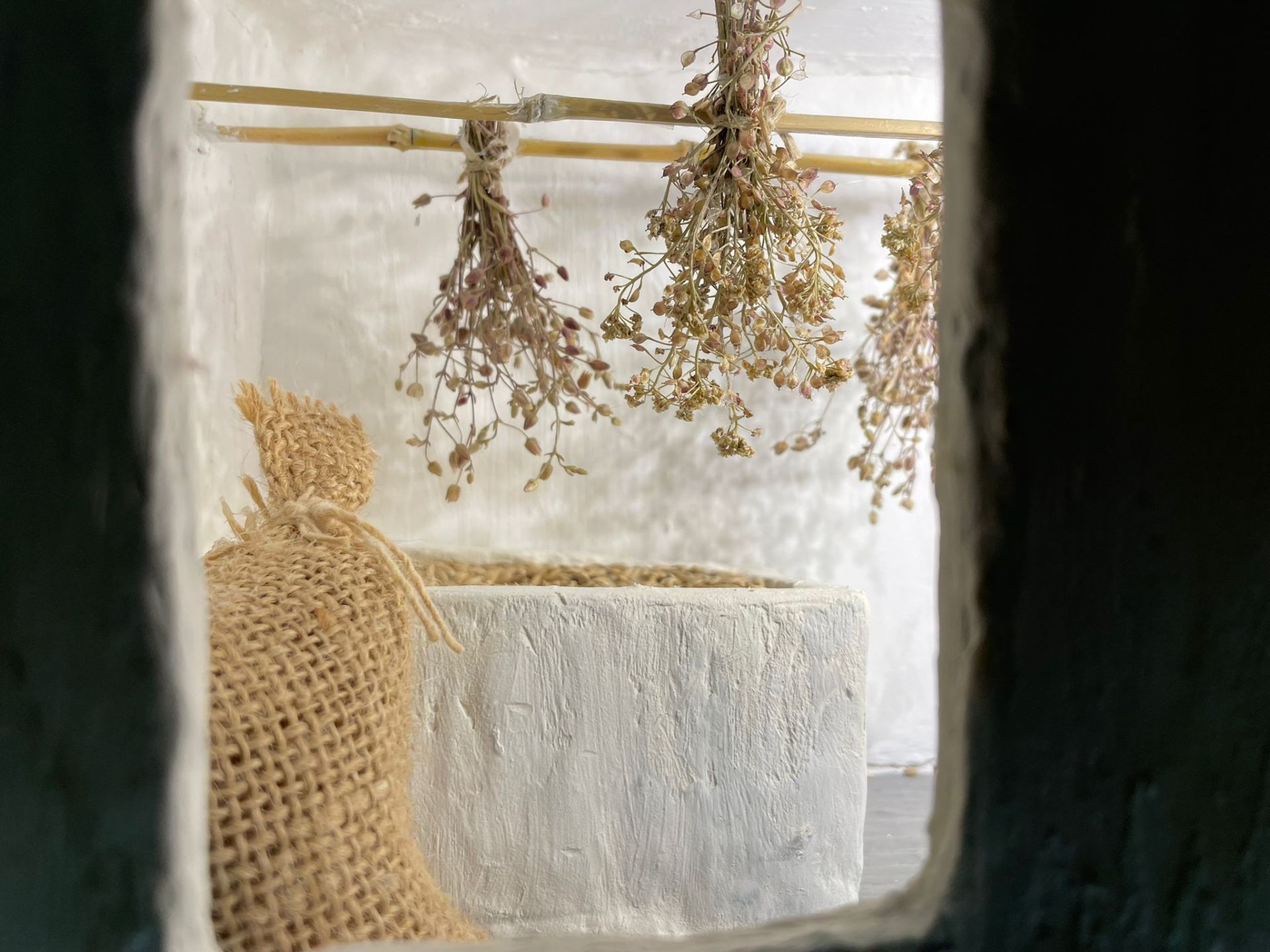 Así es el belén del barrio de Peñarrodada