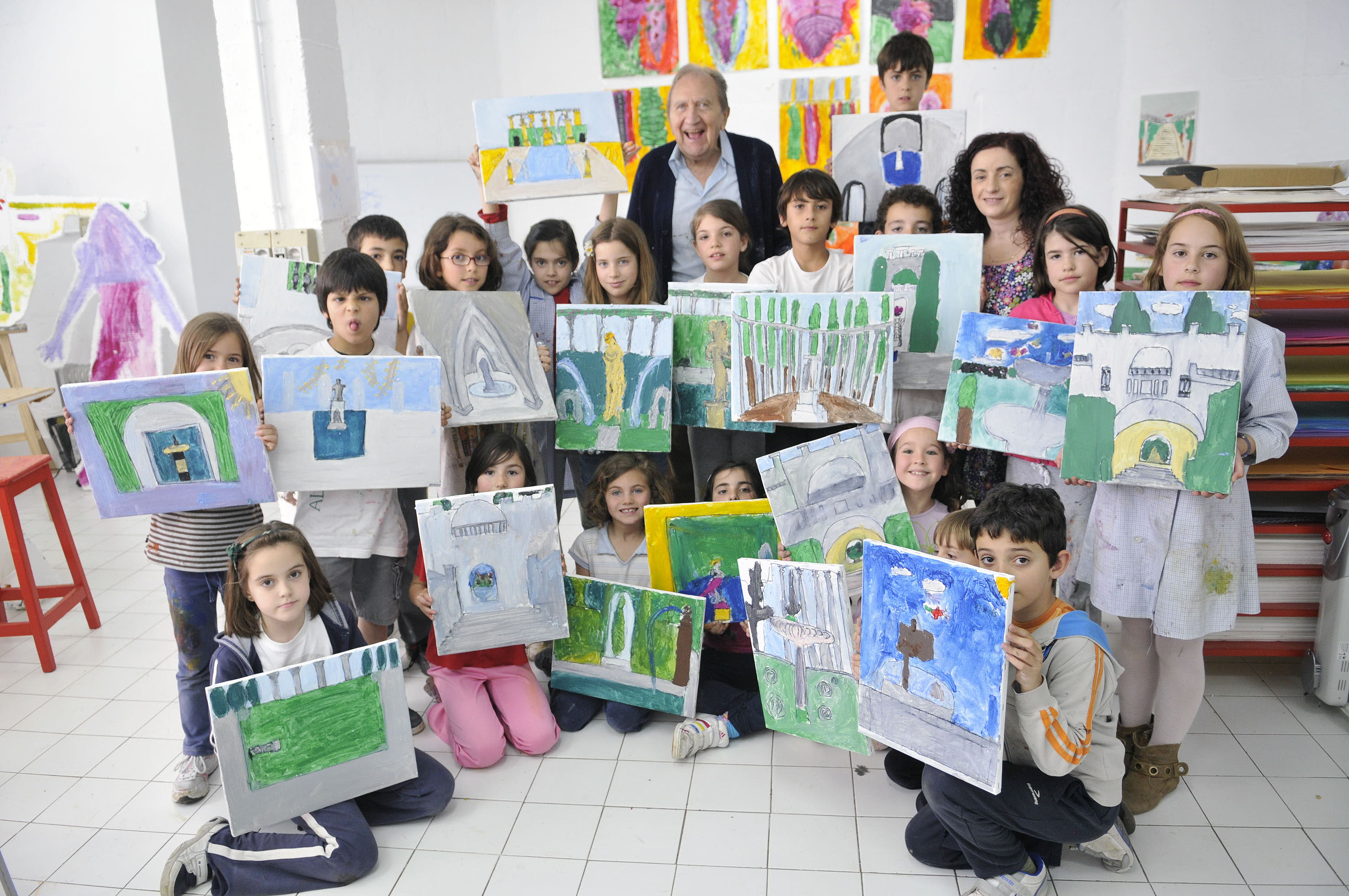 Talleres de pintura de la Fundación Rodríguez-Acosta