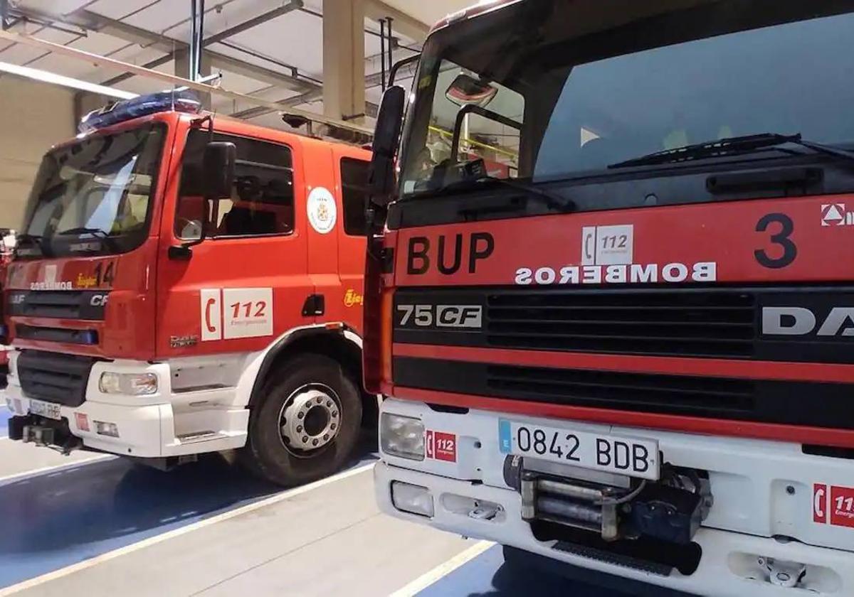 Herido por un incendio en una aldea de Alcalá la Real