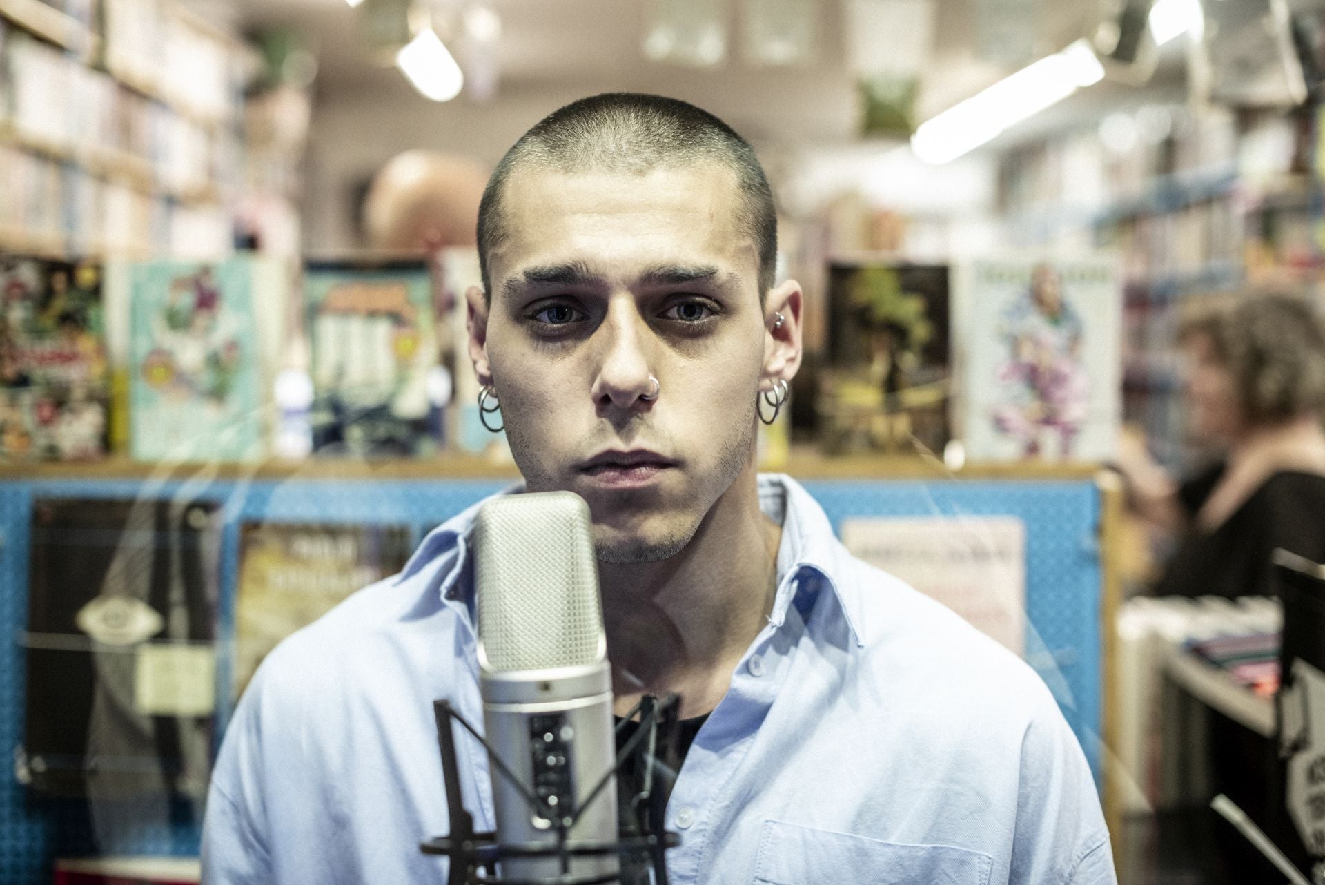 Lipsill en la Librería Flash de San Antón