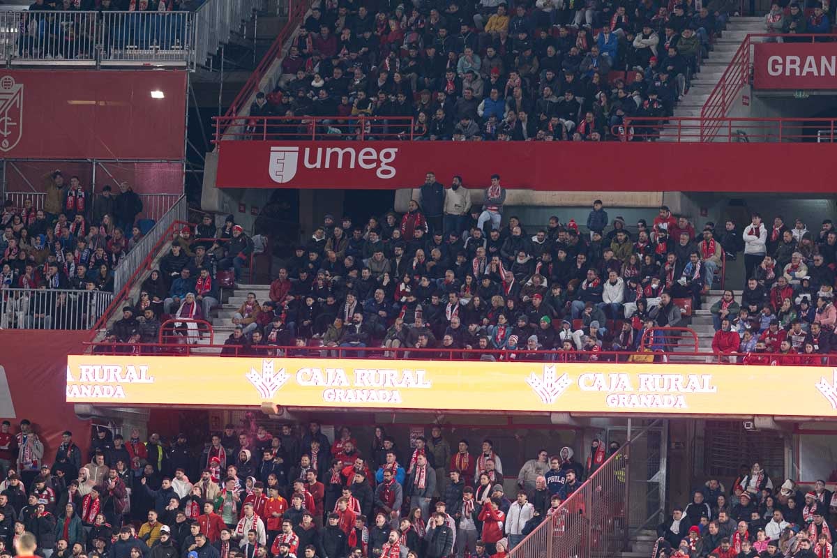 Encuéntrate en Los Cármenes en el partido ante el Getafe