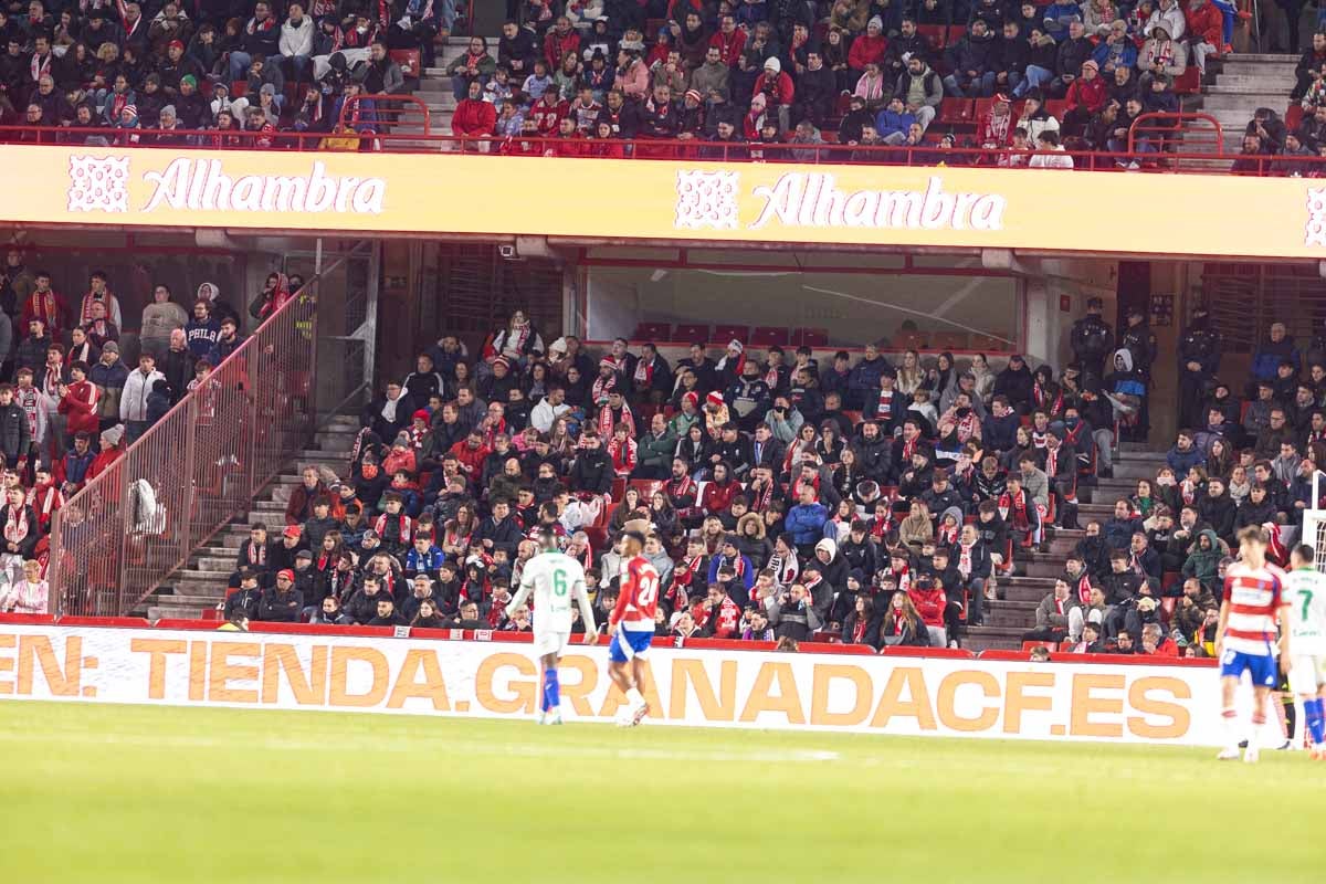 Encuéntrate en Los Cármenes en el partido ante el Getafe