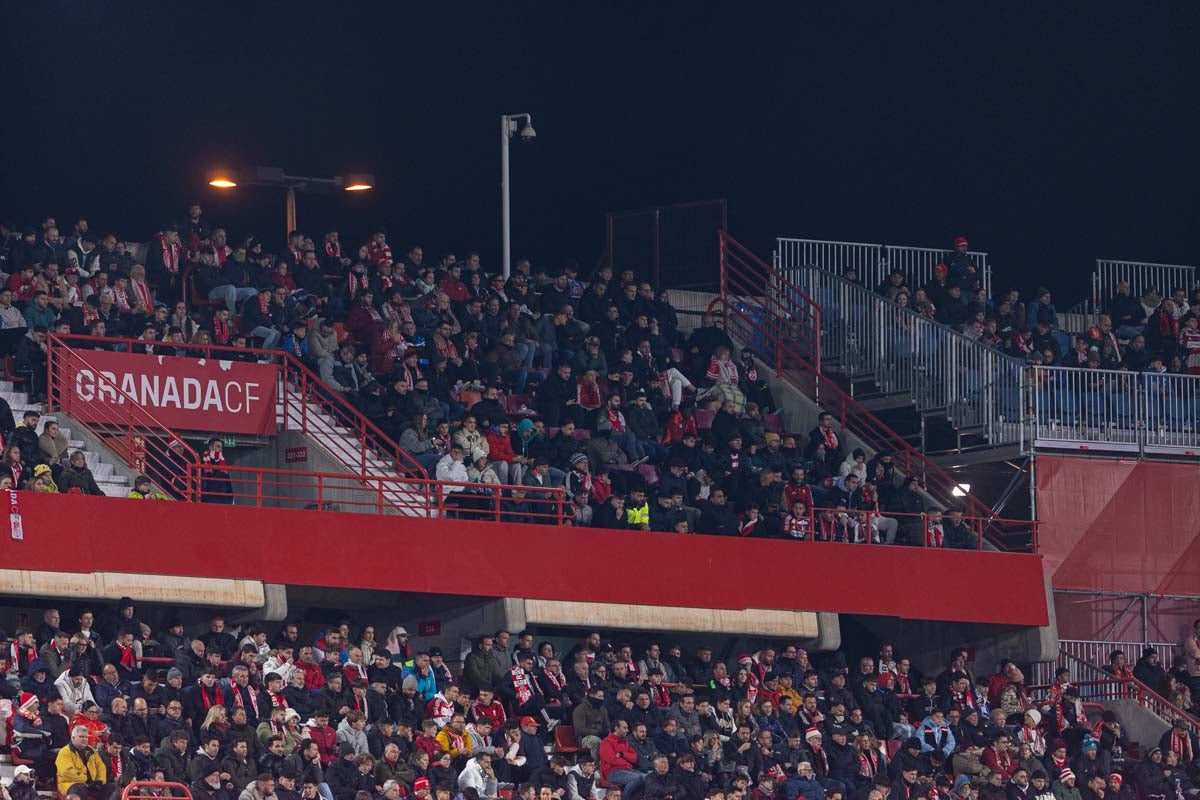 Encuéntrate en Los Cármenes en el partido ante el Getafe