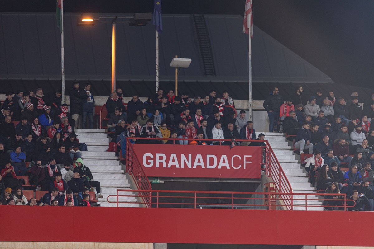 Encuéntrate en Los Cármenes en el partido ante el Getafe