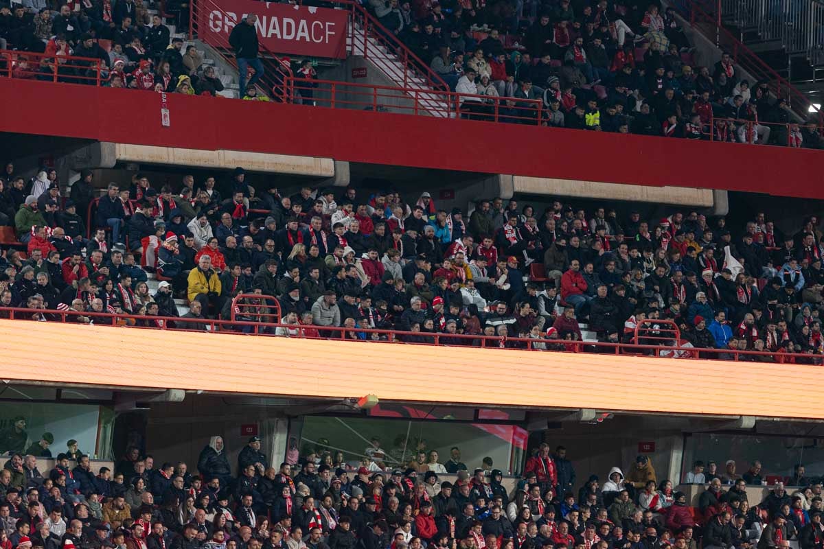 Encuéntrate en Los Cármenes en el partido ante el Getafe