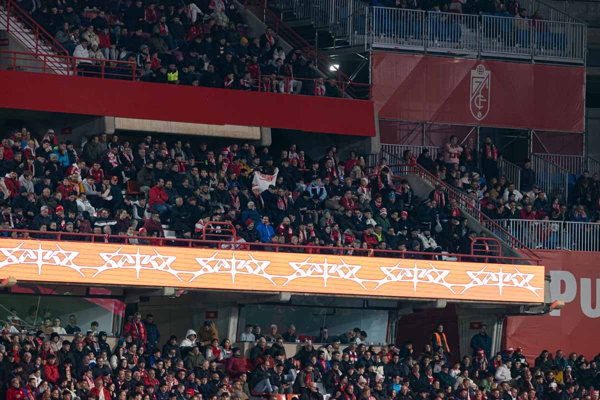 Encuéntrate en Los Cármenes en el partido ante el Getafe