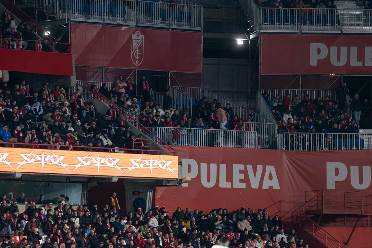 Encuéntrate en Los Cármenes en el partido ante el Getafe