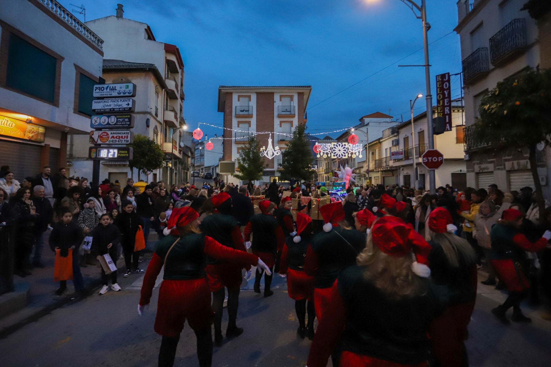 Las mejores imágenes de la cabalgata de los Reyes Magos en Pinos Puente