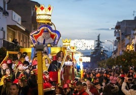 Cabalgata de los Reyes Magos en Pinos Puente.