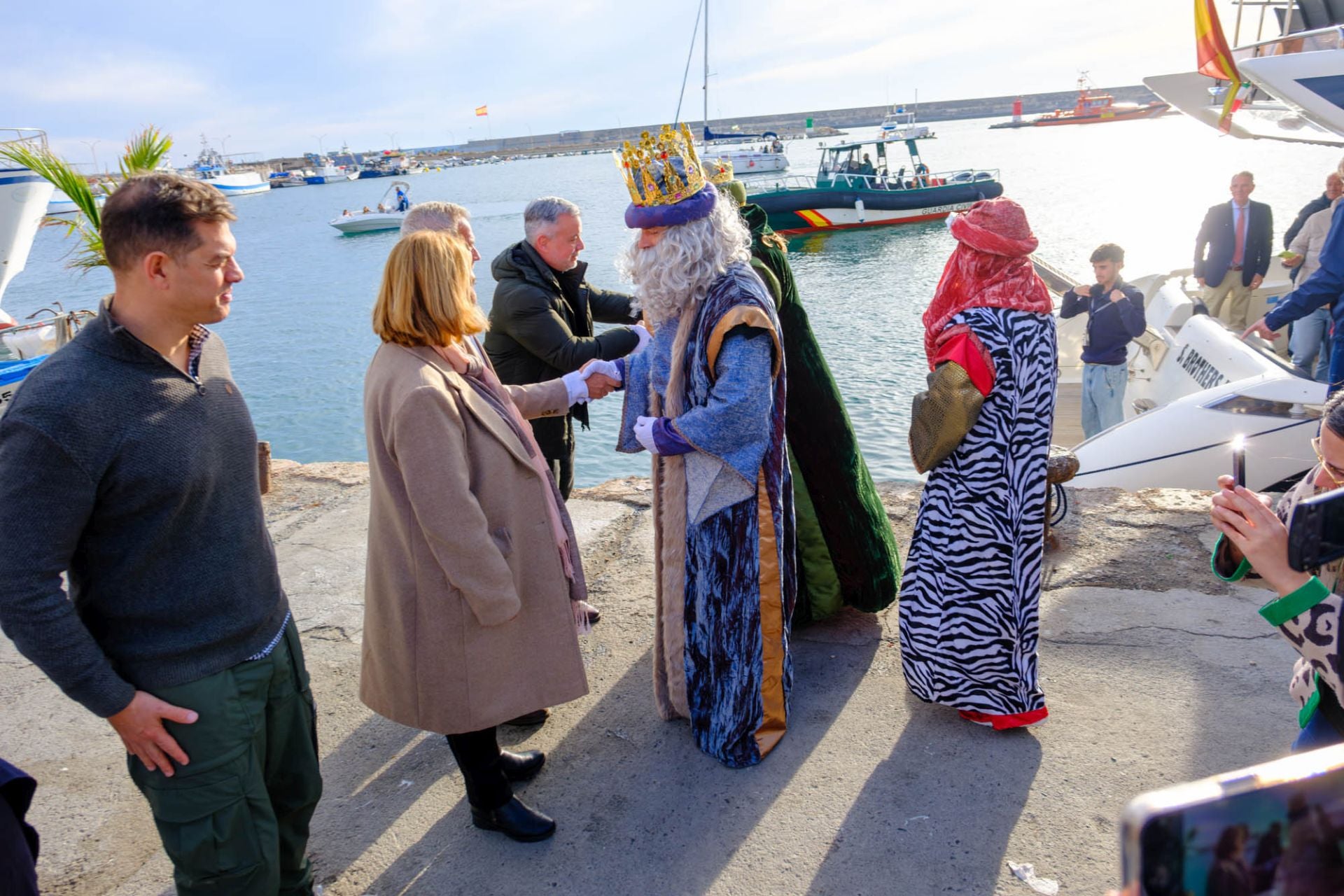 Así se ha vivido la cabalgata de los reyes Magos en Motril