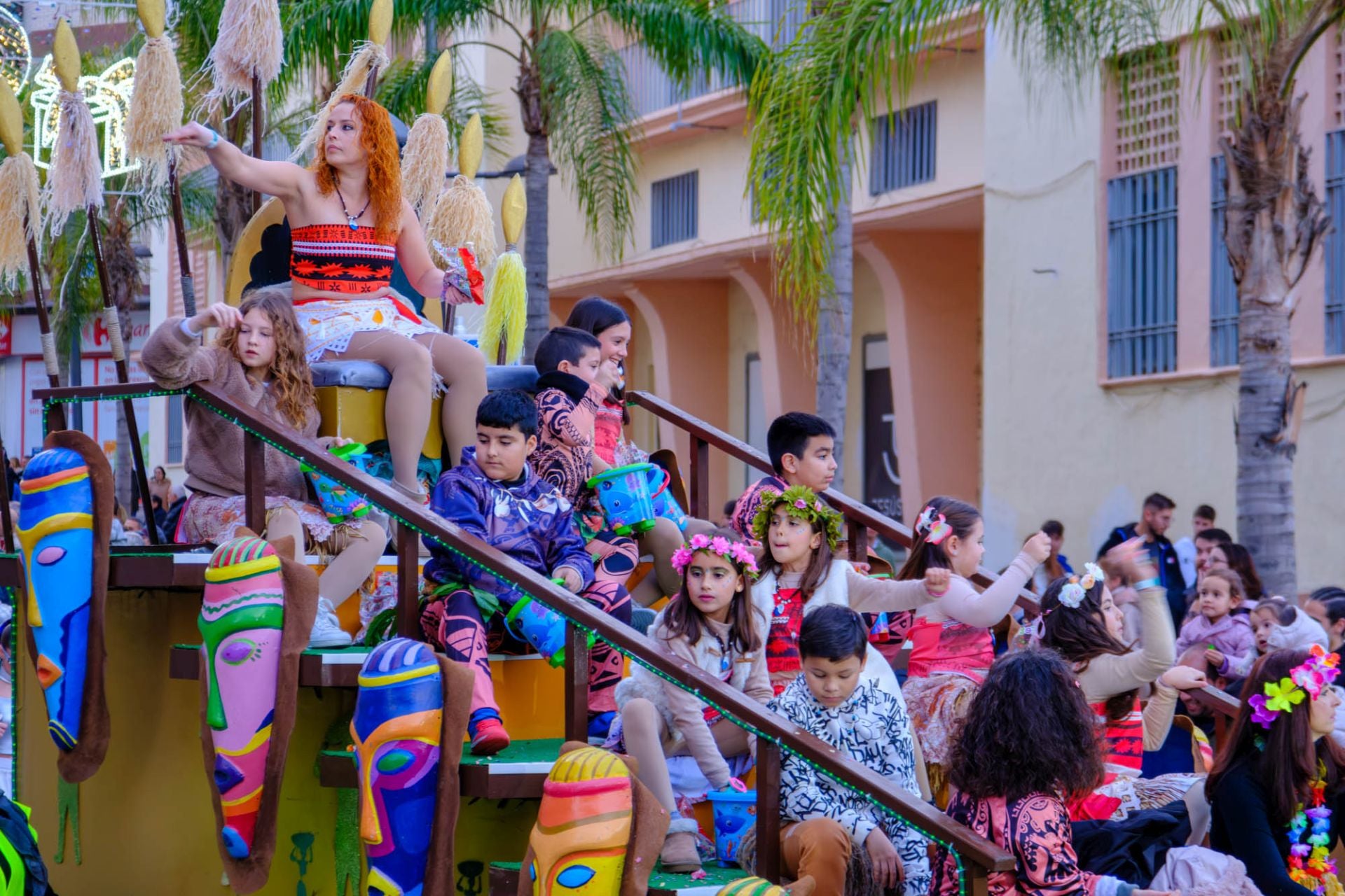 Así se ha vivido la cabalgata de los reyes Magos en Motril