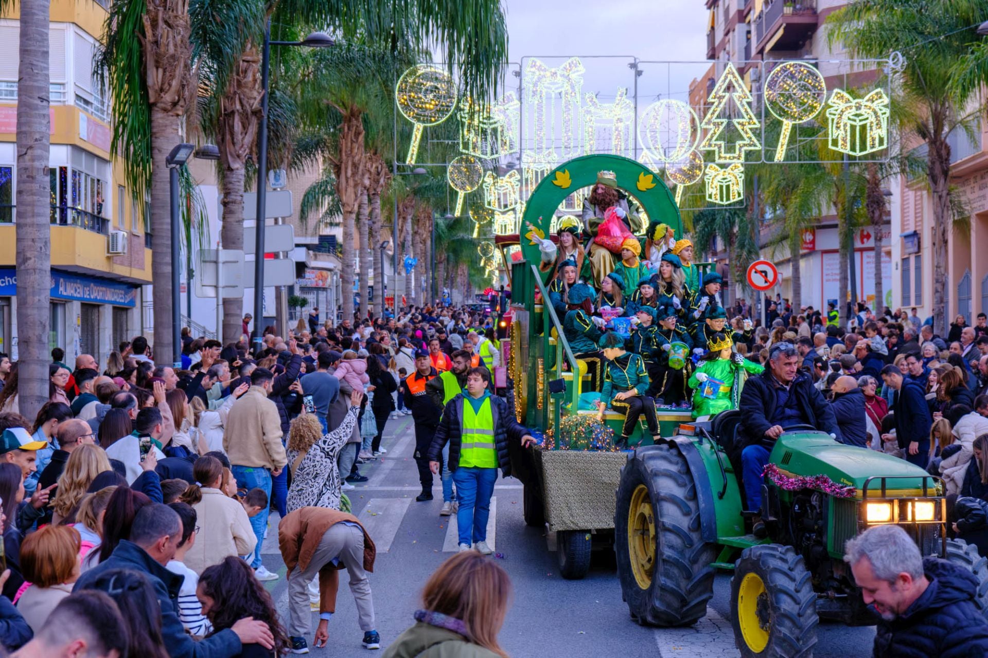 Así se ha vivido la cabalgata de los reyes Magos en Motril