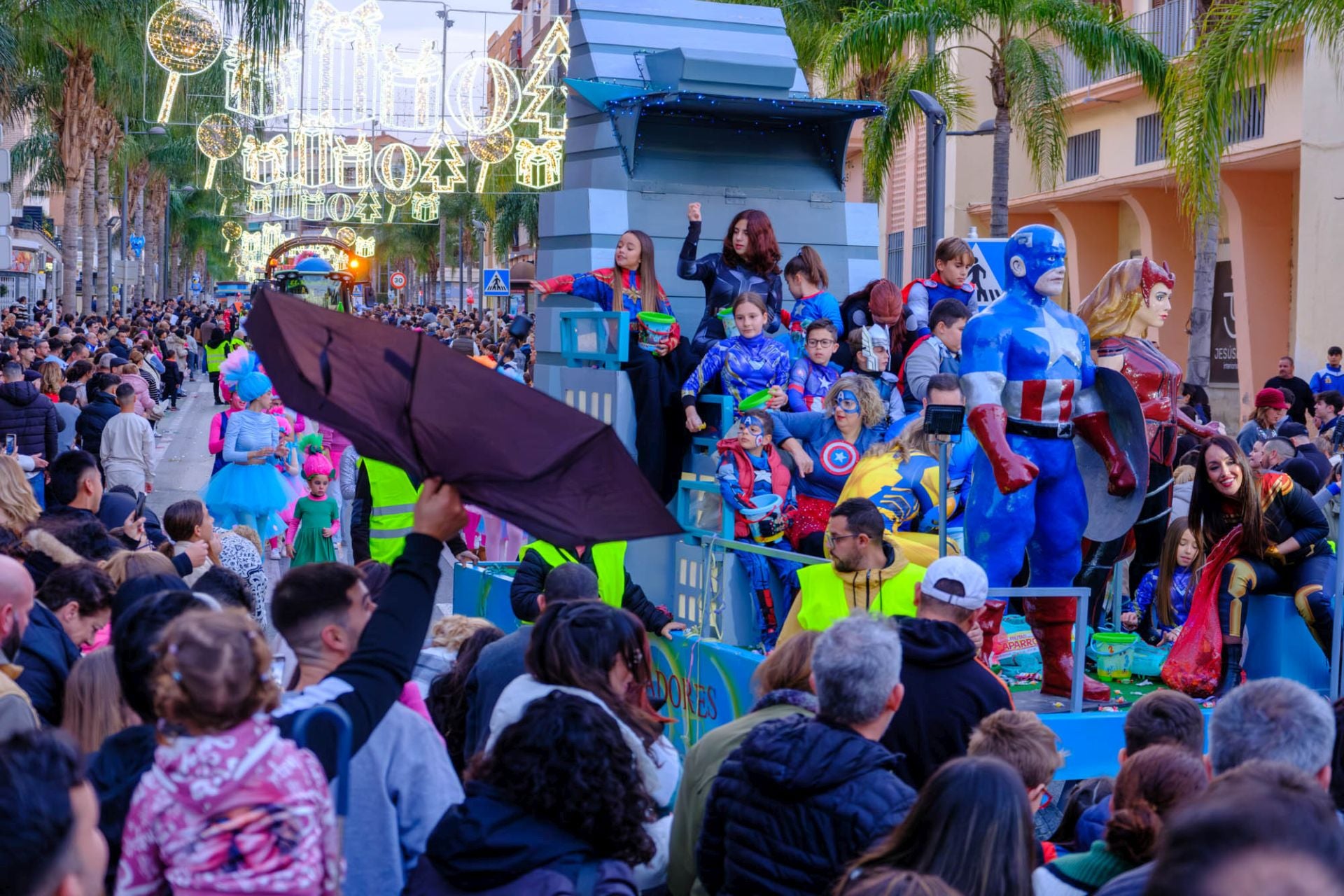 Así se ha vivido la cabalgata de los reyes Magos en Motril