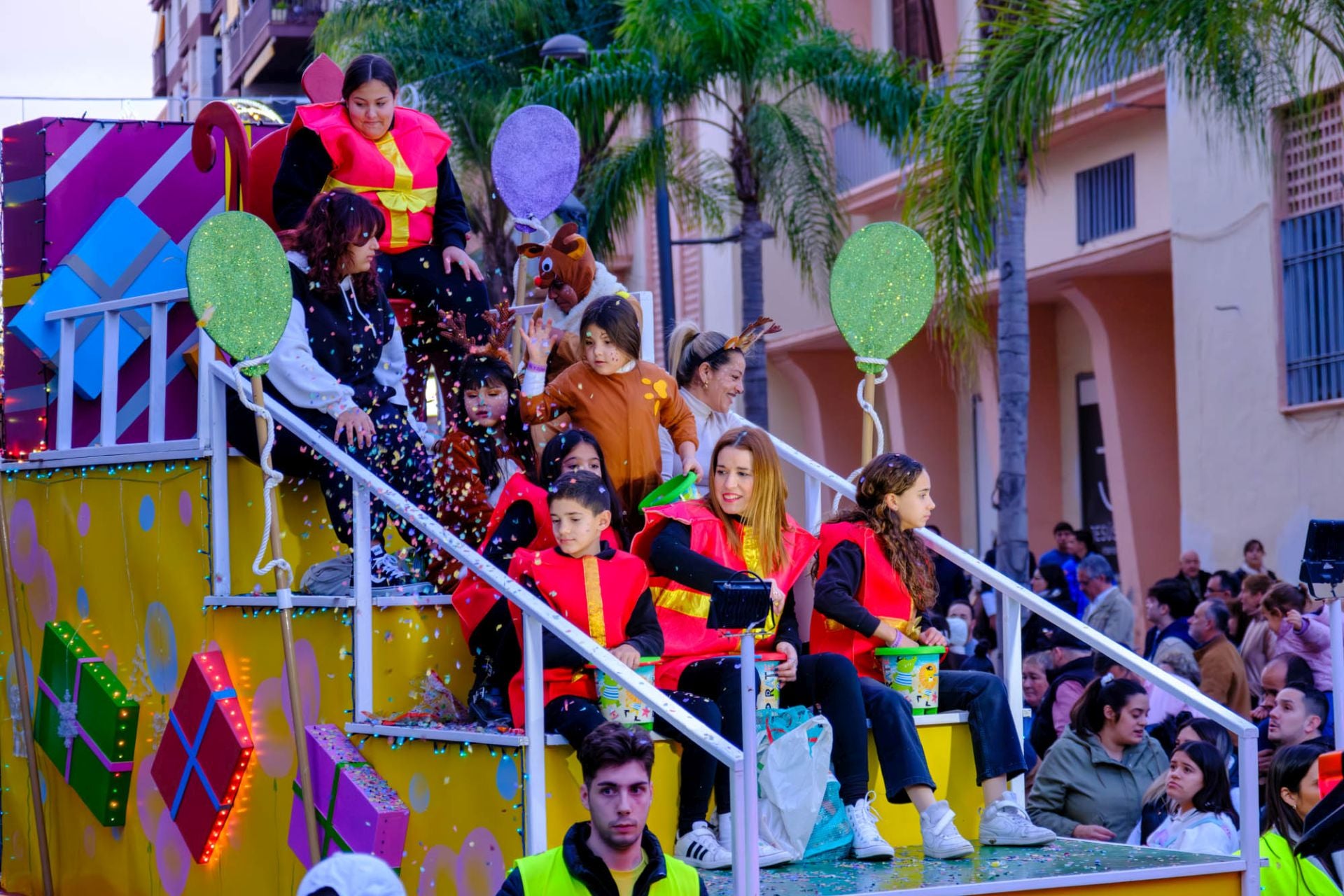 Así se ha vivido la cabalgata de los reyes Magos en Motril