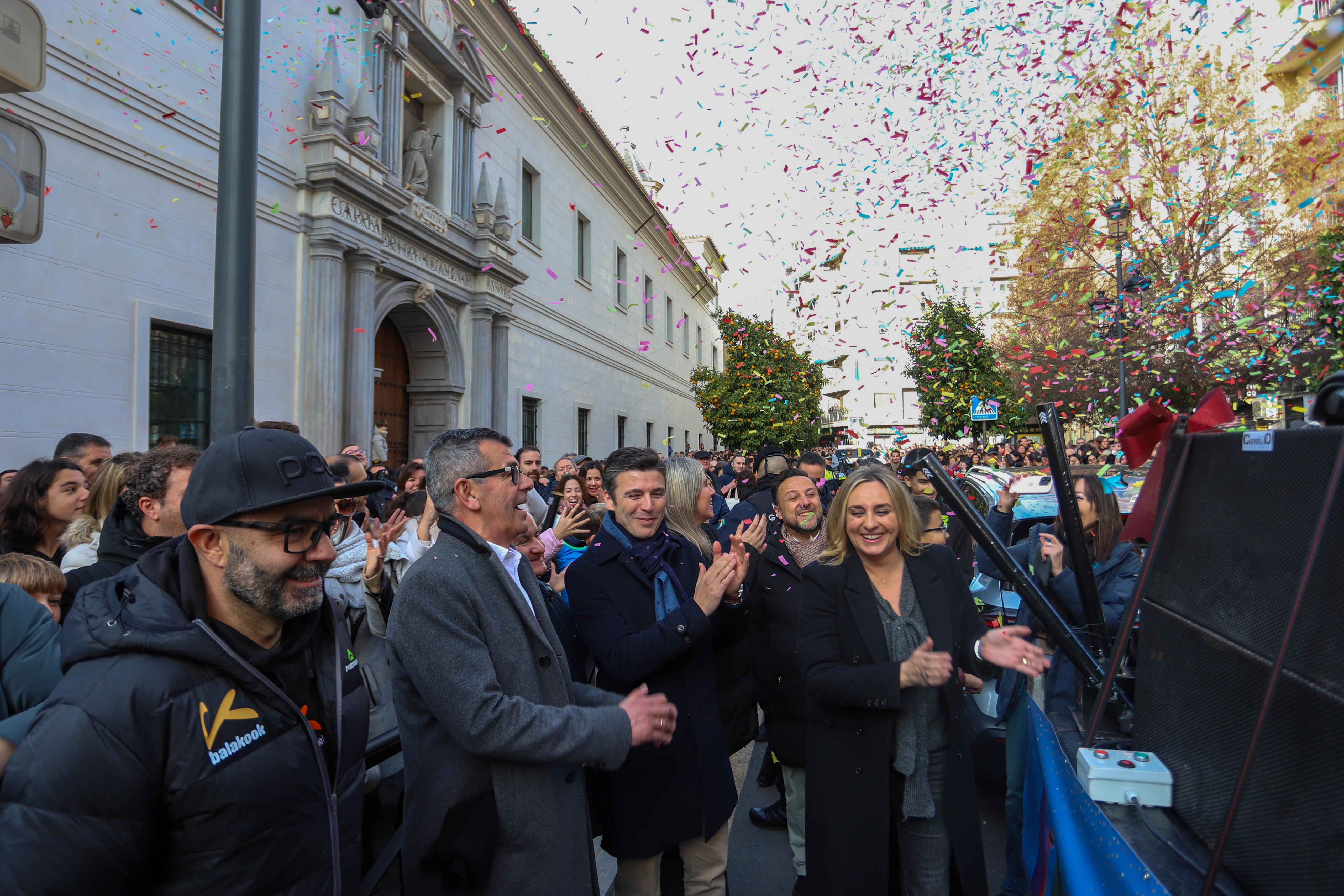 La Cabalgata de Reyes de Granada vista desde dentro