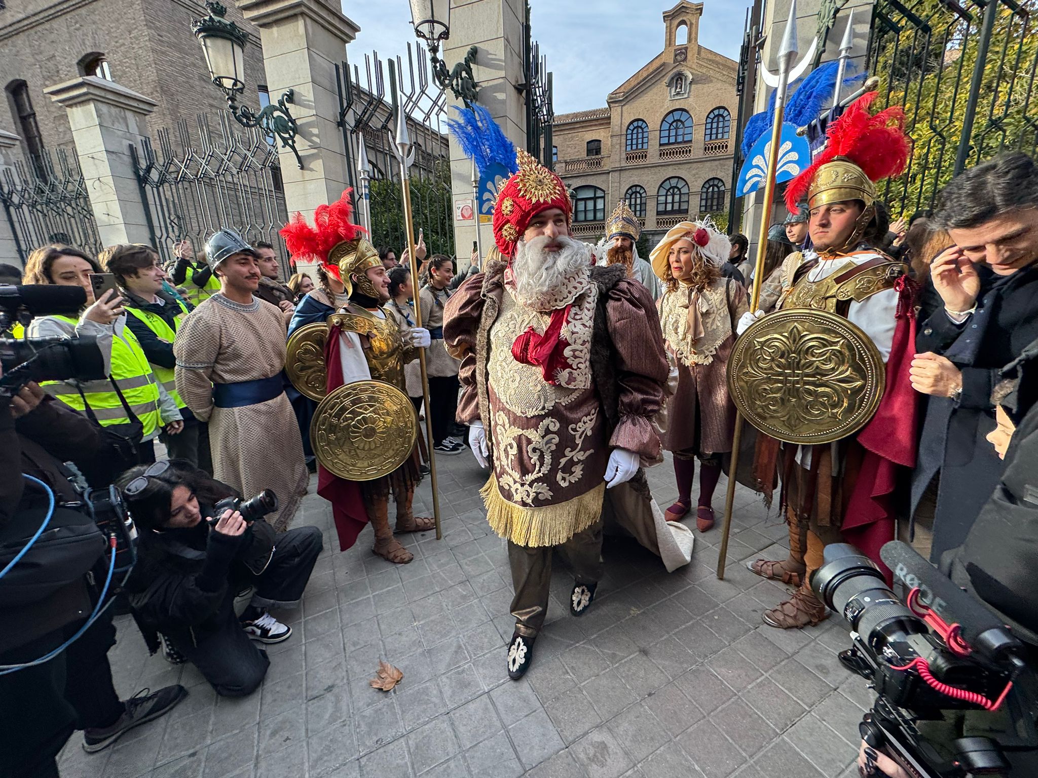 La Cabalgata de Reyes de Granada vista desde dentro