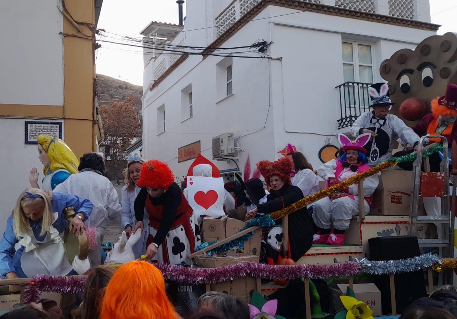 Cabalgata en Monachil.