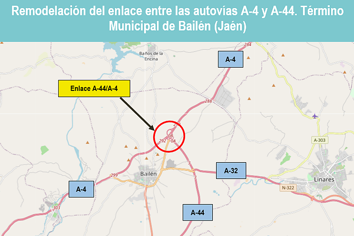 Mapa de la zona objeto de la actuación