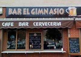 Fachada del Bar El Gimnasio de Granada.