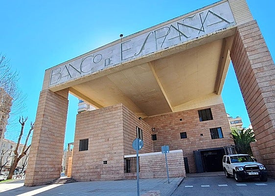 Imagen de archivo del edificio del Banco de España, en el Paseo de la Estación.