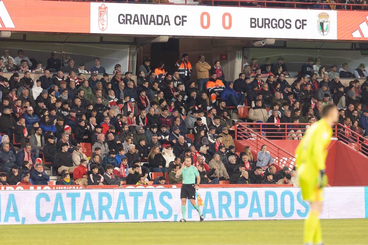 Encuéntrate en Los Cármenes en el partido ante el Burgos