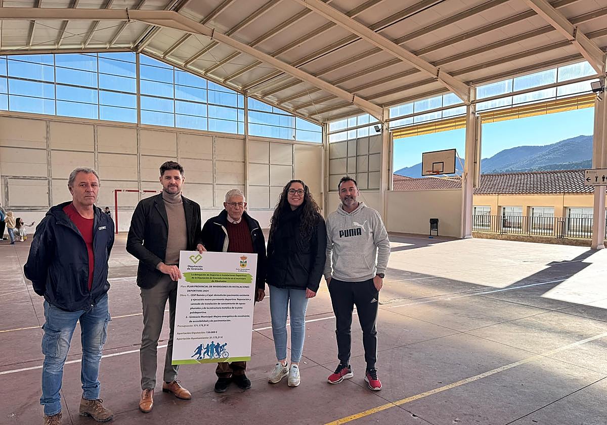 Diputación mejorará 8 instalaciones deportivas en Cenes de la Vega, Lecrín y Albuñuelas