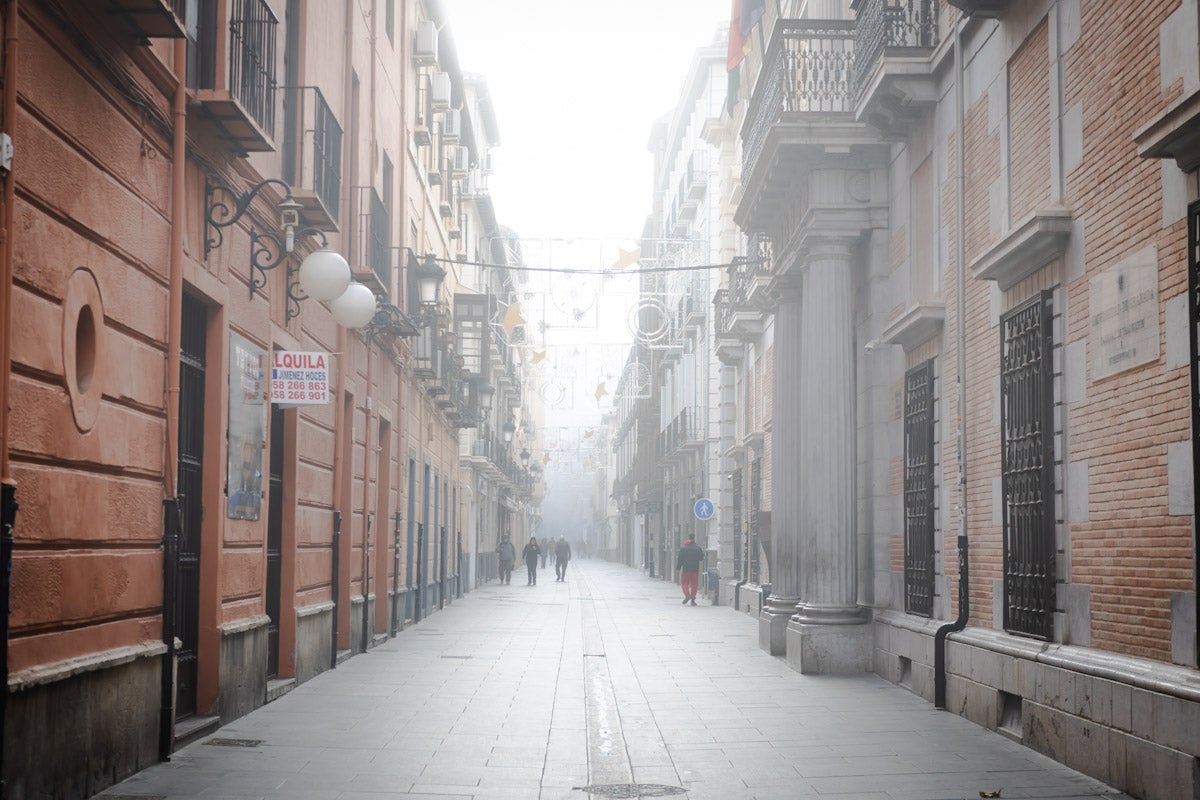 Las mejores fotografías de la niebla sobre Granada