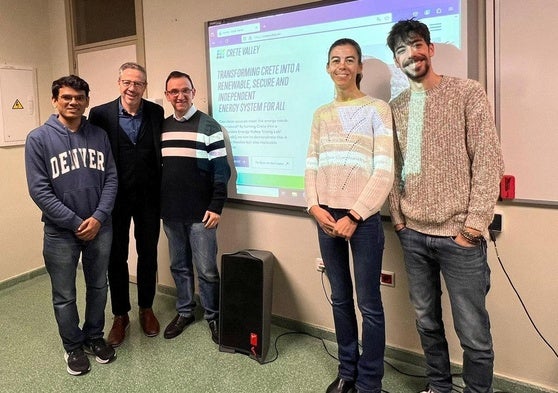 Grupo de investigación de la UJA que participa en el proyecto Crete Valley.