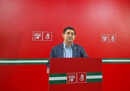 El secretario general del PSOE de Jaén, Paco Reyes.