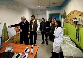 El Centro de Salud de El Toyo 'humaniza' la zona de asistencia sanitaria a los más pequeños