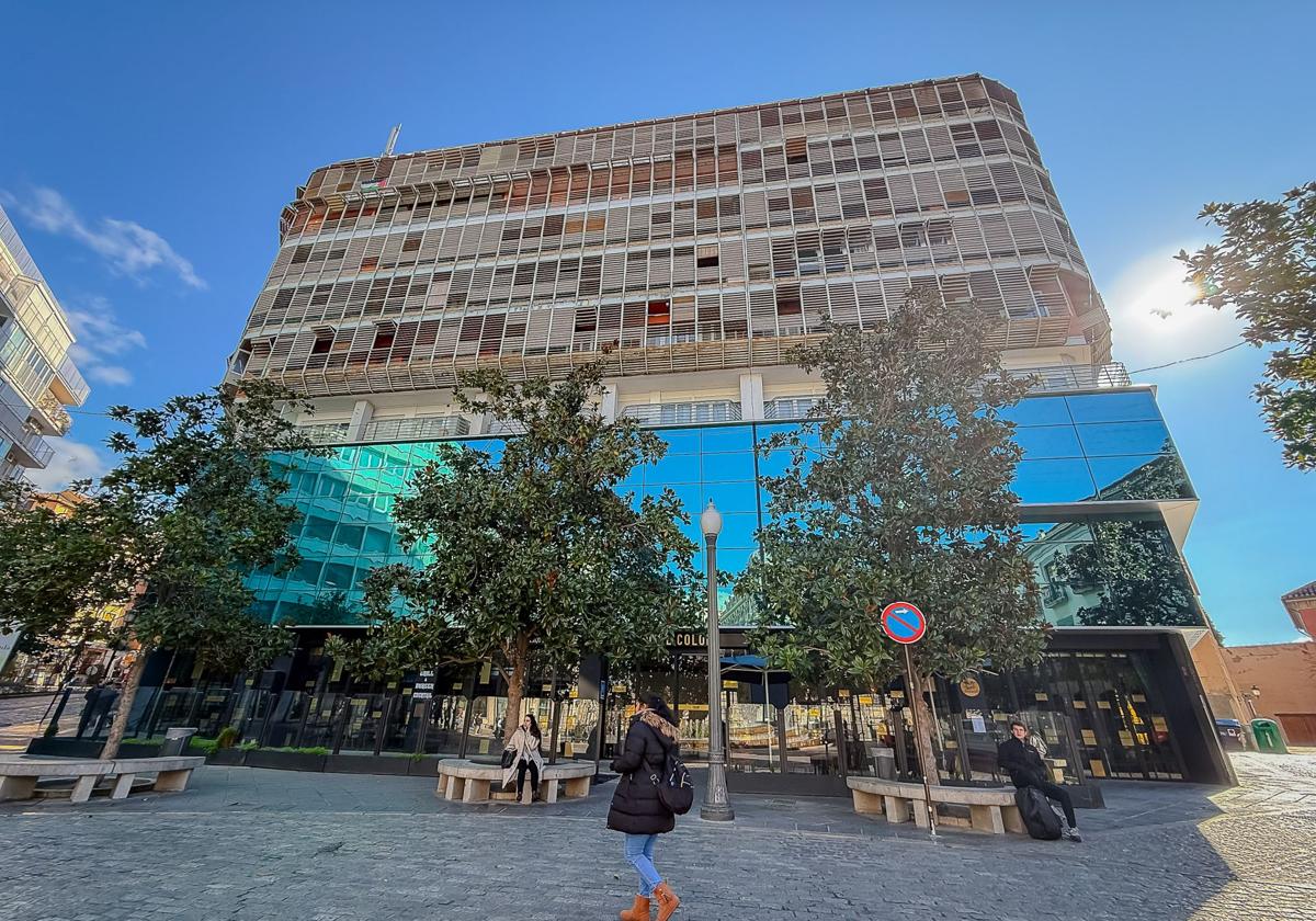 Fachada del edificio.