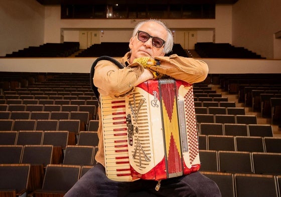 Alfonso de Vilallonga, ayer en el Auditorio Falla.