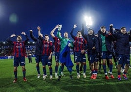 El Huesca ha aparecido con fuerza en el tramo más determinante de la temporada.