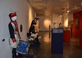 Algunas de las piezas que forman parte de la exposición.