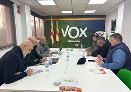 Reunión de Vox con profesionales del sector.