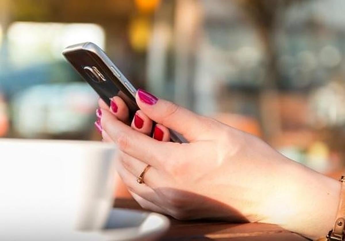 El SMS falso que se está enviando con su número oficial.