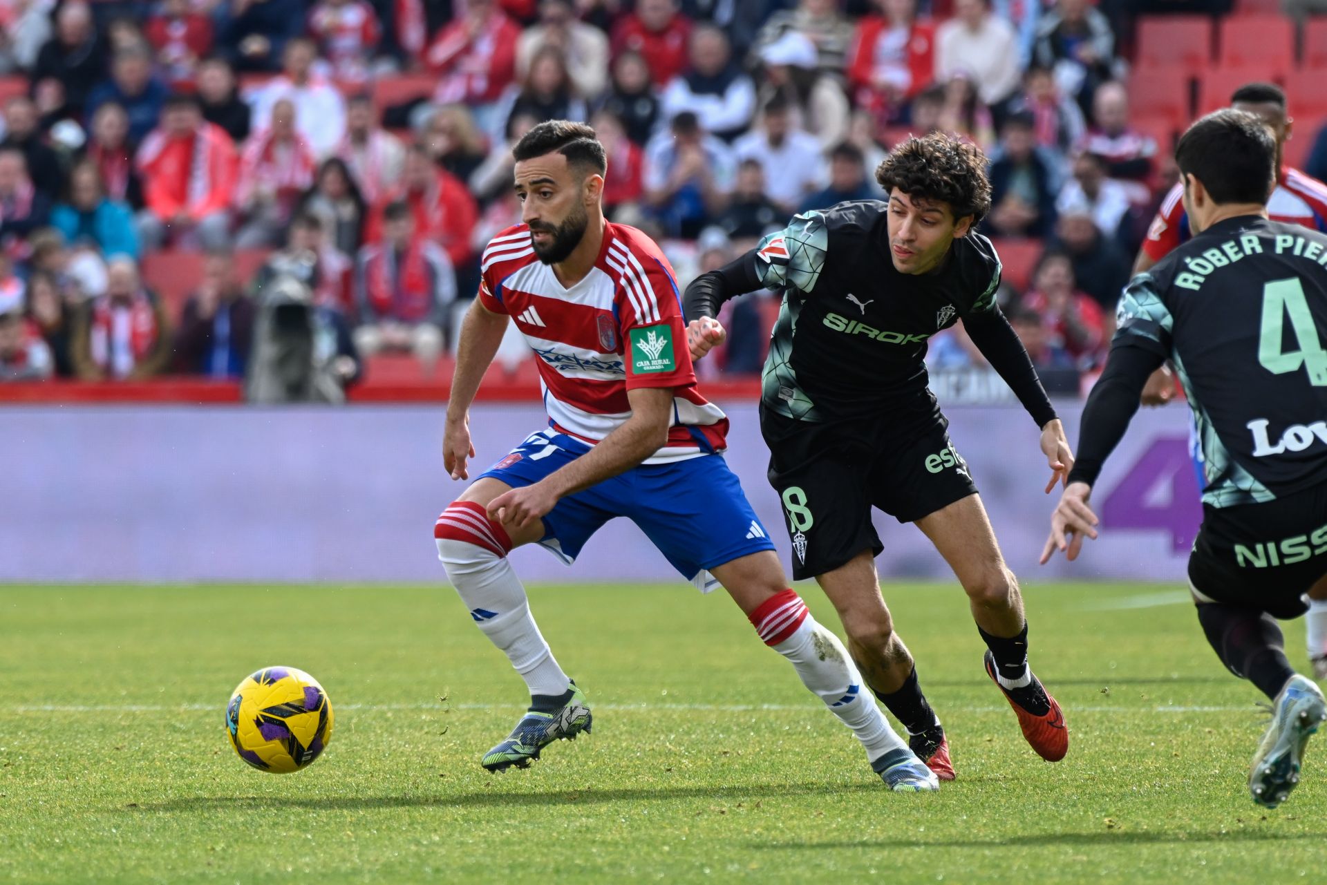 Las mejores imágenes del Granada - Sporting