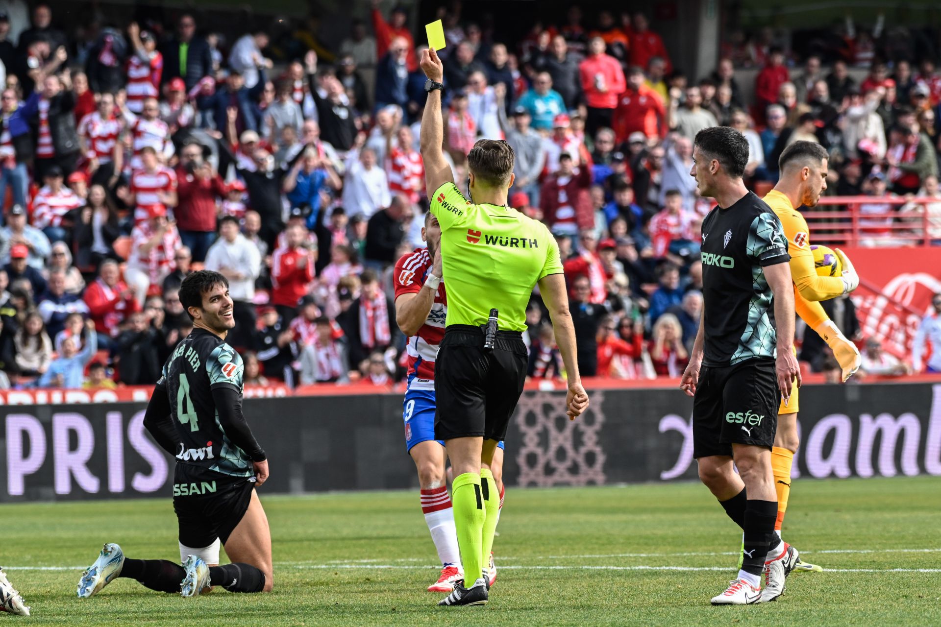 Las mejores imágenes del Granada - Sporting