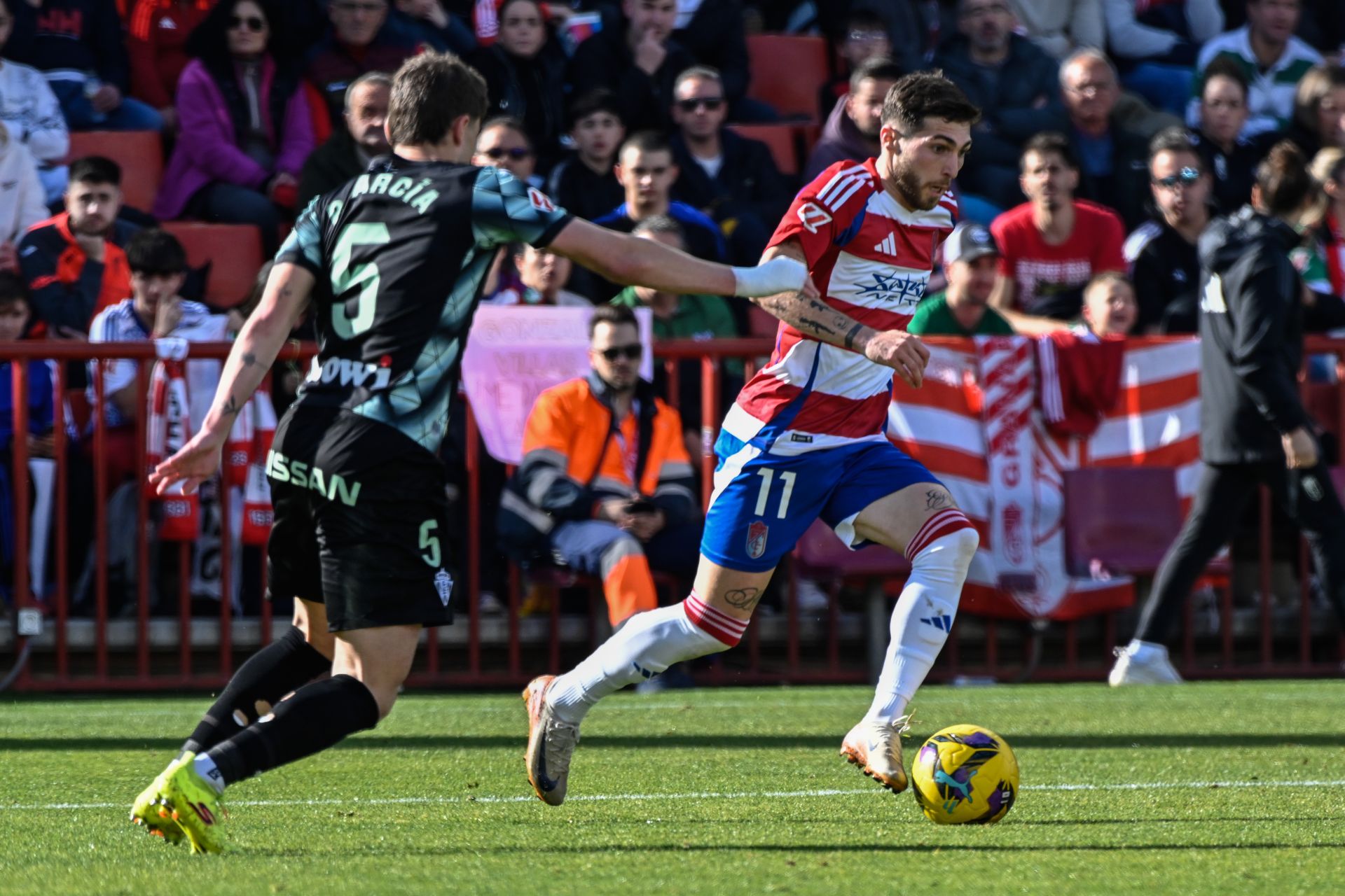 Las mejores imágenes del Granada - Sporting