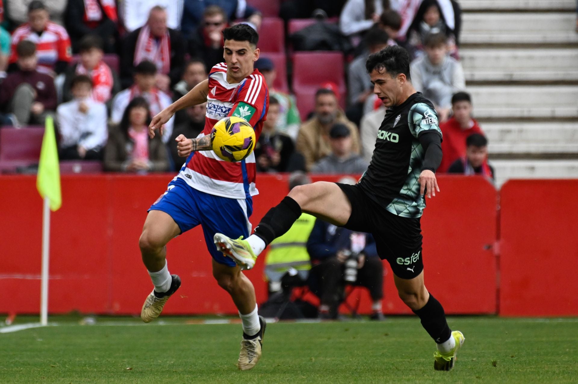 Las mejores imágenes del Granada - Sporting