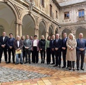 Representantes de CICOP y autoridades de la Junta de Andalucía, el Ayuntamiento de Jaén y la Diputación.