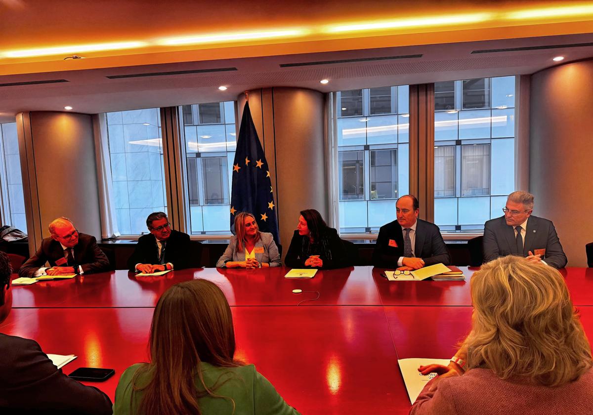 Presentación de la candidatura de Granada como Capital Europea de la Cultura 2031 en Bruselas.