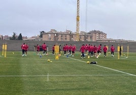 Arranque de la sesión de entrenamiento.