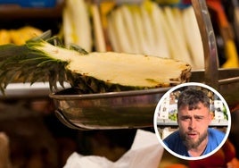 Un frutero opina sobre una piña por la que se pagan hasta 500 euros: «Solo hay cuatro en España»