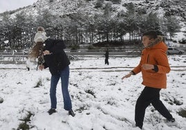 Nieve en Andalucía.