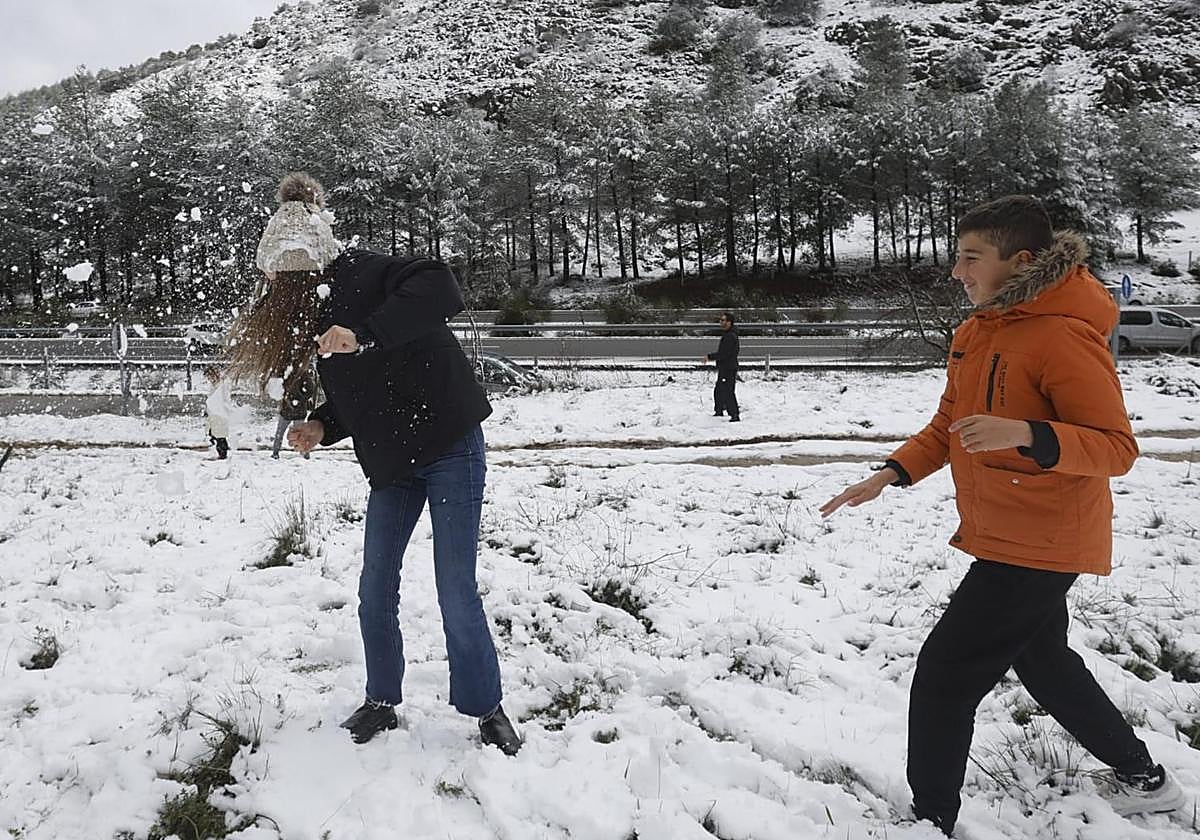 Nieve en Andalucía.