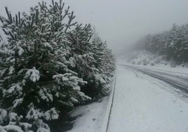 Nieve en Andalucía.